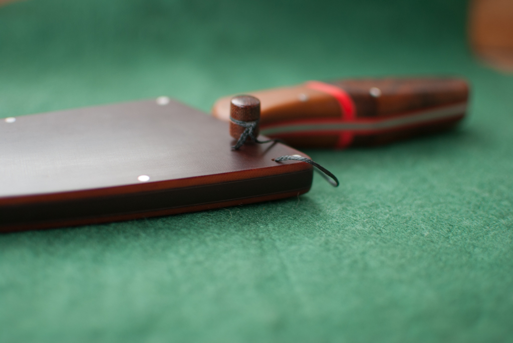 KCK Chef Knife with saya - an Ode to micarta - Image 4