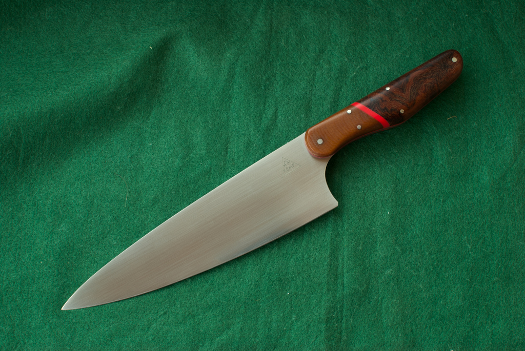 KCK Chef Knife with saya - an Ode to micarta