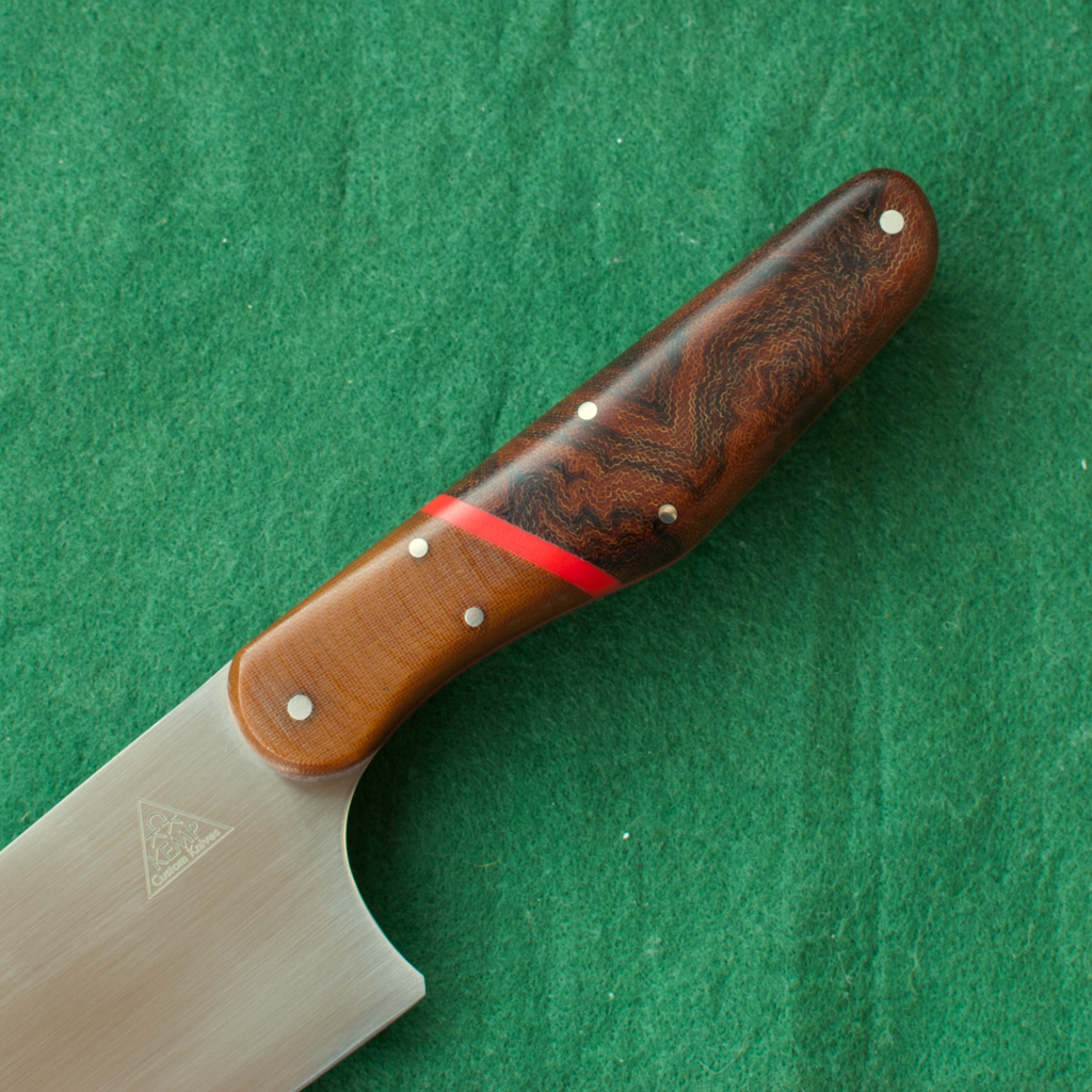 KCK Chef Knife with saya - an Ode to micarta - Image 5